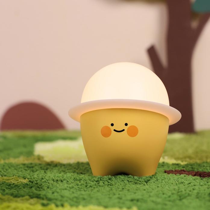 Squishy Silicone Chubby LED Night Light - Perfect Gift for Kids and Girls