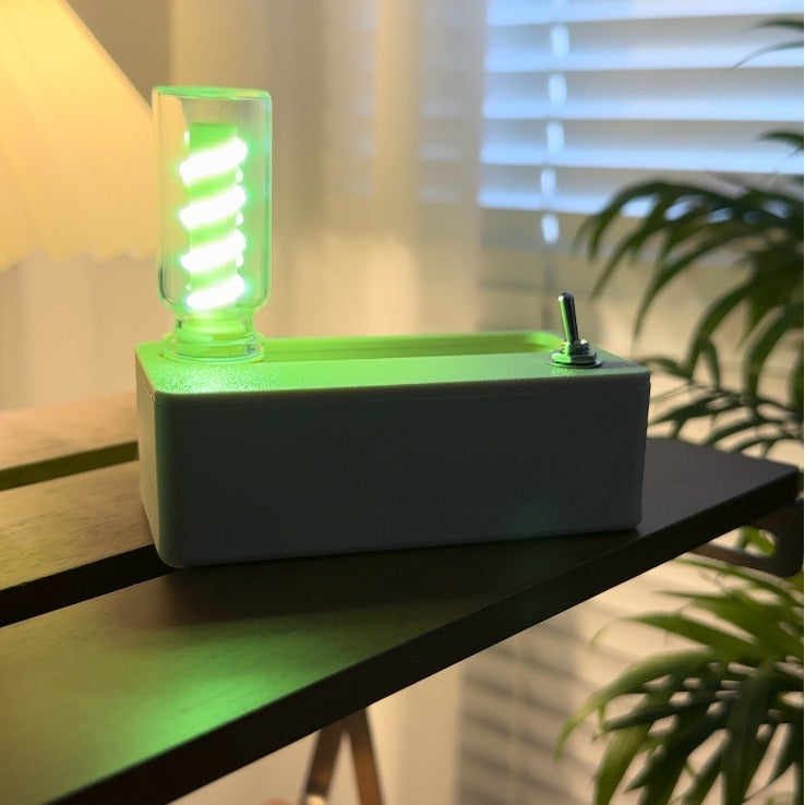 Magnetic Suction Lamp Relieve Stress Manual Mechanical Flip Flexible Light Table Night Light Ornament for Indoor Outdoor