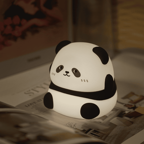 Huggwaii Squishy Silicone Kawaii Panda LED Night Light - Perfect Gifts