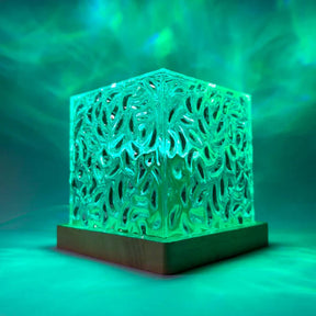 Dynamic Shadow Water Pattern Rotating Atmosphere Night Light