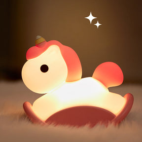 Huggwaii Unicorn Night Light LED Squishy Tap Lamp Best Gift for Baby and Girl