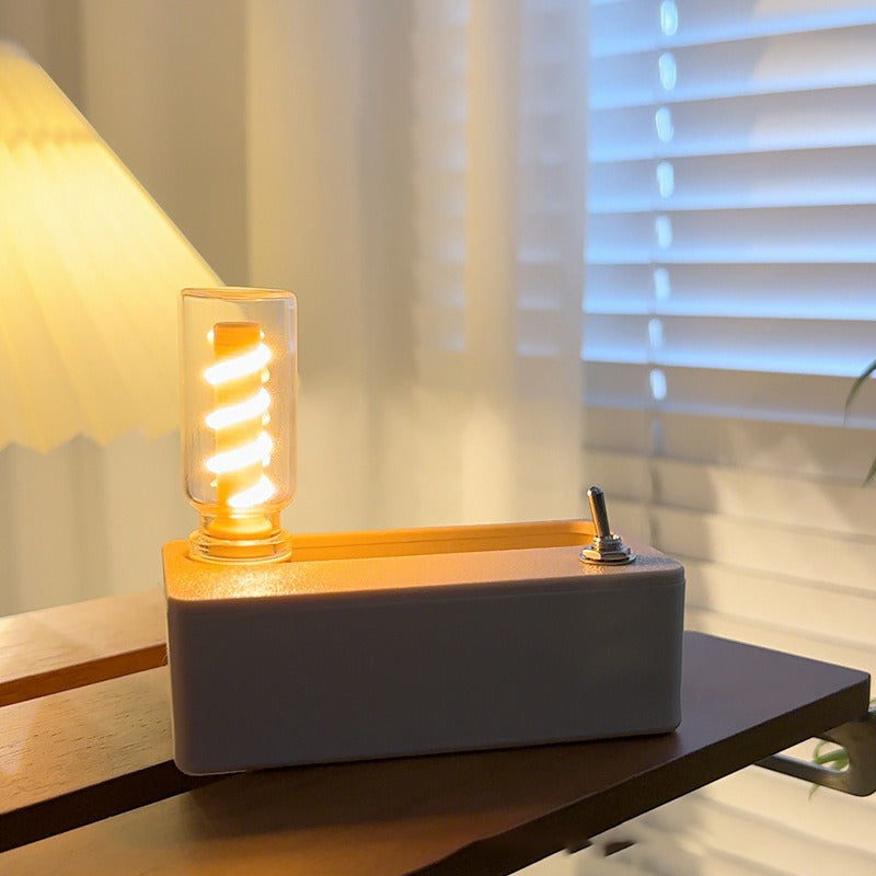 Magnetic Suction Lamp Relieve Stress Manual Mechanical Flip Flexible Light Table Night Light Ornament for Indoor Outdoor
